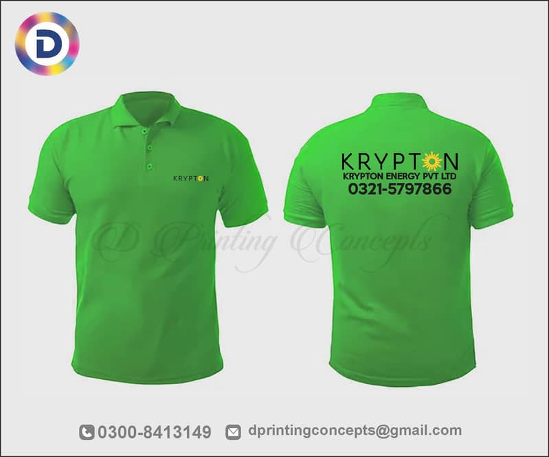 Customize Shirt Printing / Polo Shirt Printing / Unifoam Manufacturar 12