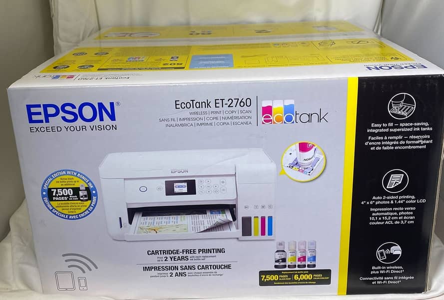 Epson Printers L805 / ET-2720/ET-2760/ET-2850/ET-4760/WF-5690/XP-3150 2