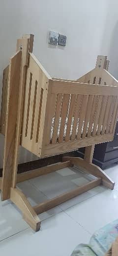 baby wooden swing jhula