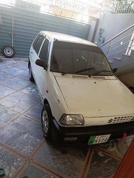 white suzuki mehran 2005 0