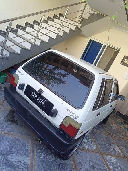 white suzuki mehran 2005 2