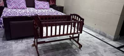 Tinnies wooden crib/baby cot