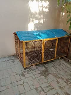 Heavy iron cage for sale.