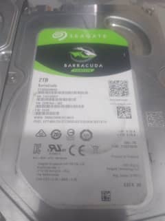 Seagate Barracuda 2 TB 3.5 Desktop Internal Hard Drive