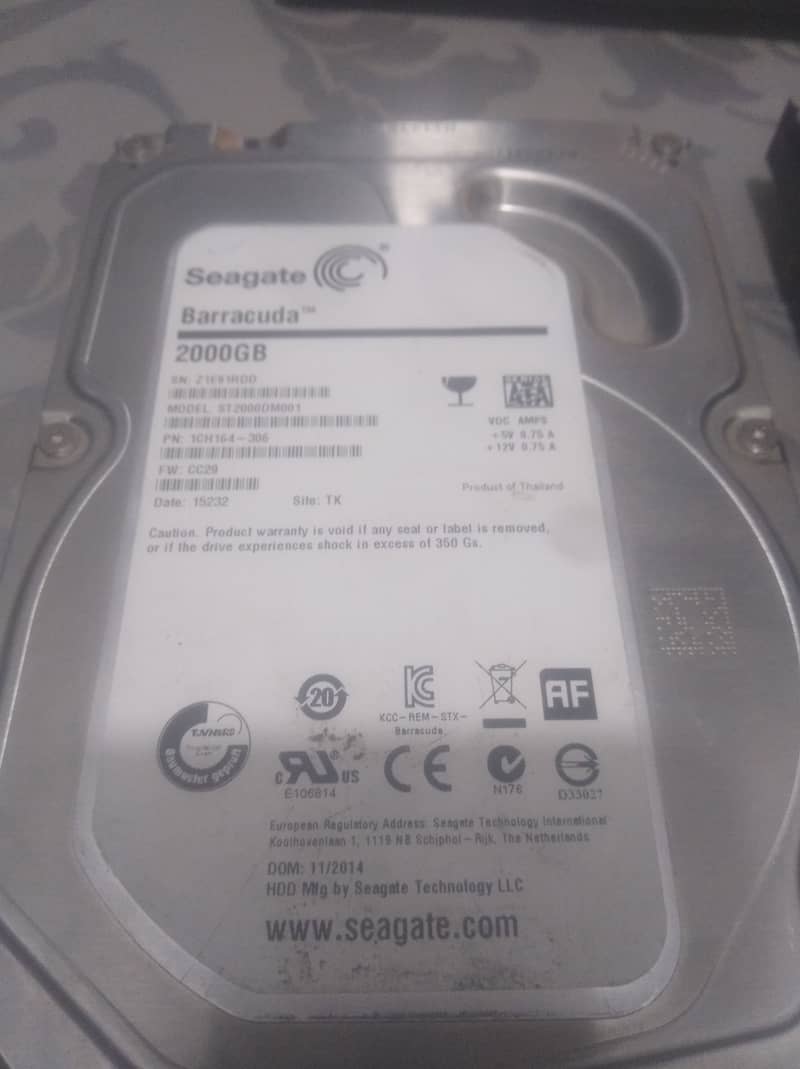 Desktop Hard Drives 2 TB 2