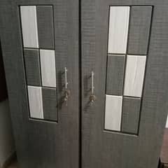 Two door cupboard