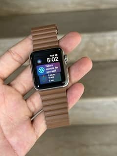 Apple Watch Series 3 Stainless steel 38mm GPS+LTE 9/10 Condition
