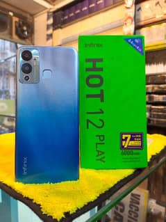 infinix Hot 12Play  complete Box