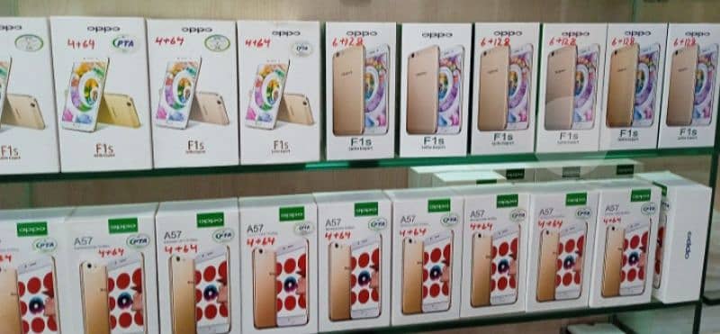 OPPO A57 4+64 for sale with complete box 03334812233 15