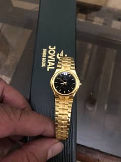 jovial Swiss watch
