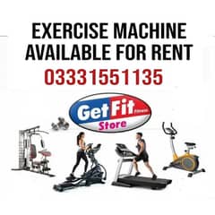 Exercise Machine Available on Rent