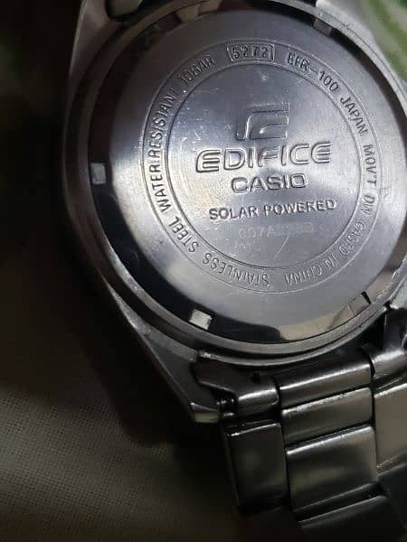 Casio Edifice Efr-100 Original solar watch 3