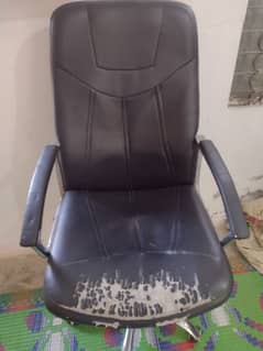 Revolving Office Chair Leather