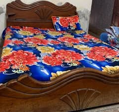 Original Wood king size bed