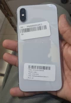 Iphone X 64gb factury unlock waterpack 2mnth sim time