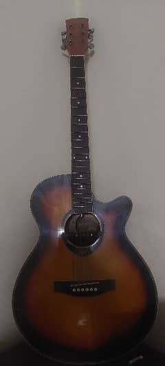 Stylish semi acoustic guitar for sale