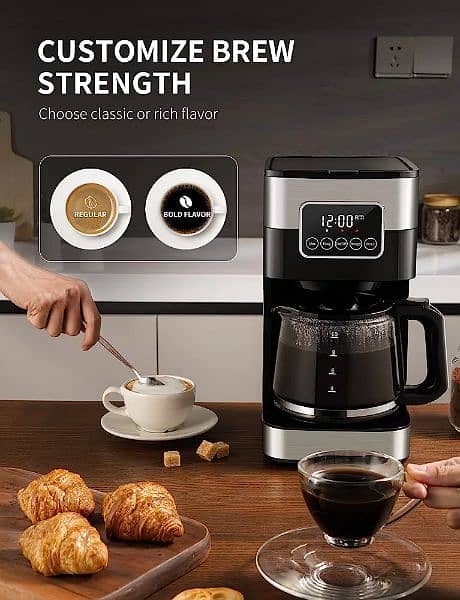 Amazon Branded SHARDOR Touch Screen Coffee Maker 1