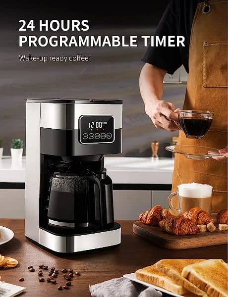 Amazon Branded SHARDOR Touch Screen Coffee Maker 2