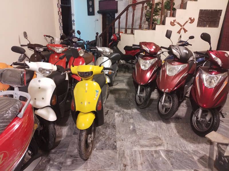 united 100cc 2019 self start petrol 5