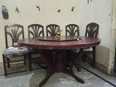 6 Seater dinning table