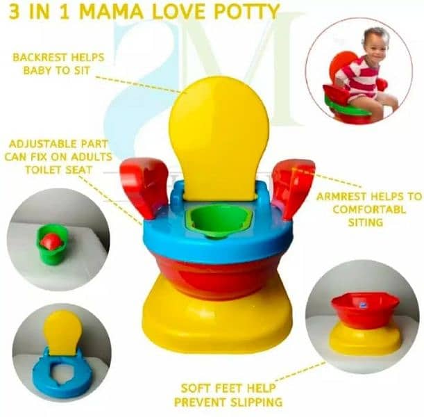 3 in 1 Mama Love Potty 0