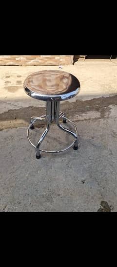 Stainless steel stool / patients stool/ metal stool/ drip stand stock