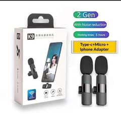 K9 wireless Gaming microphone (double)