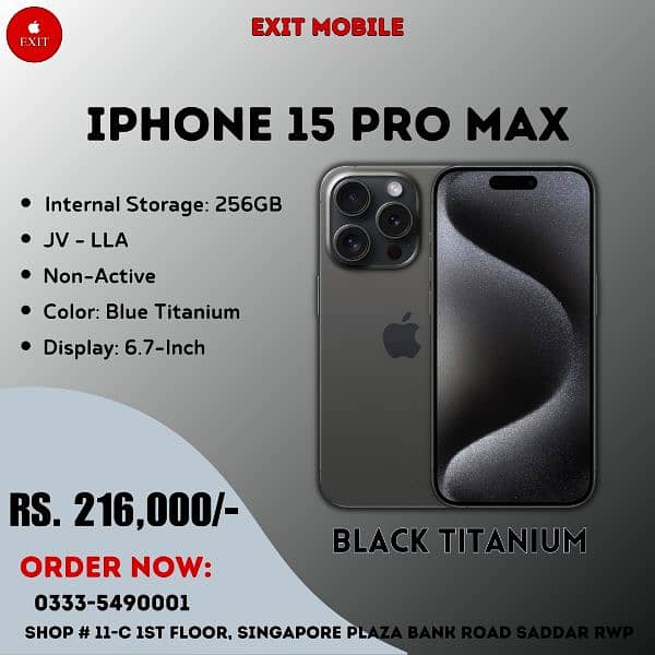 iPhone 15 Pro Max All Colors 2