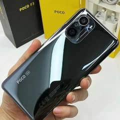 POCO F3 8/256 Official PTA Approved  03013081757 Whatsapp