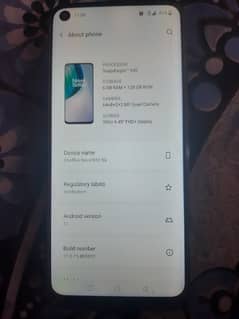 1+N10 (5g)  6/128gb urgent sale need cash only