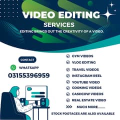 Professional video editing