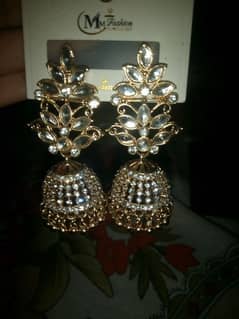 kundan style earrings