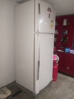 off white large fridge