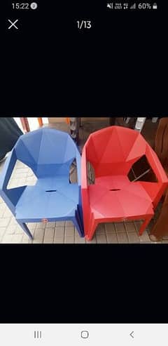 pure plastic chairs home delivery available