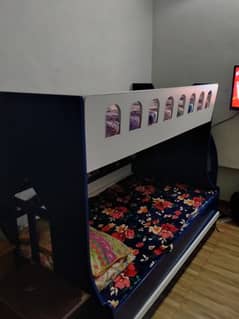 bunk bed for three kids