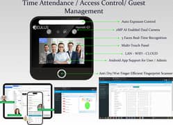 Facial A. I Access Control & Time Attendance System