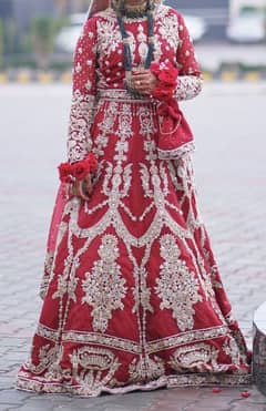 Bridal Dress Faiza Saqlain's 1st Copy