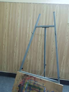Iron Easel Stand with Painting Board