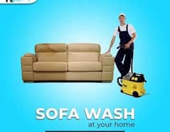 carpet and sofa shampooing on the spot