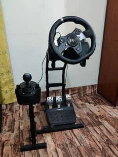 Logitech g920 Steering wheel, shifter and stand