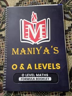 olevel maths formula booklet
