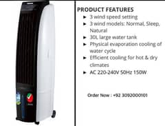 Dubai Chiller Portable Cooler original Geepas Brand Stock