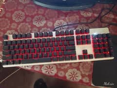 Gaming RGB Fully Mechanical keyboard