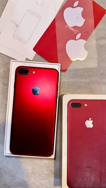 iphone 7plus 256gb (with box) pta approved 2