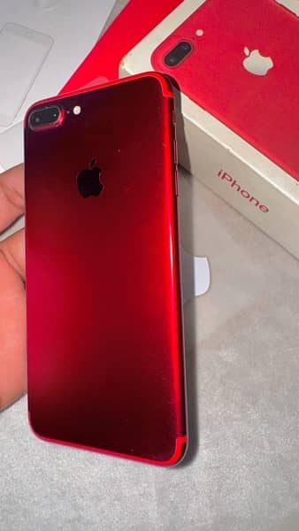 iphone 7plus 256gb (with box) pta approved 5