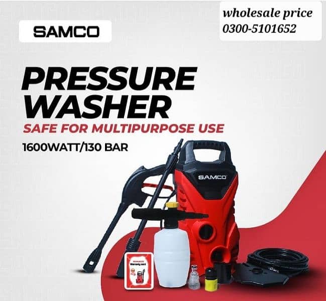 Samco 130 bar high pressure washer 1