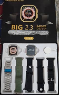 COMBINATION WATCH - Big 2.3 Infinite Display Smart Watch  Smart Watch