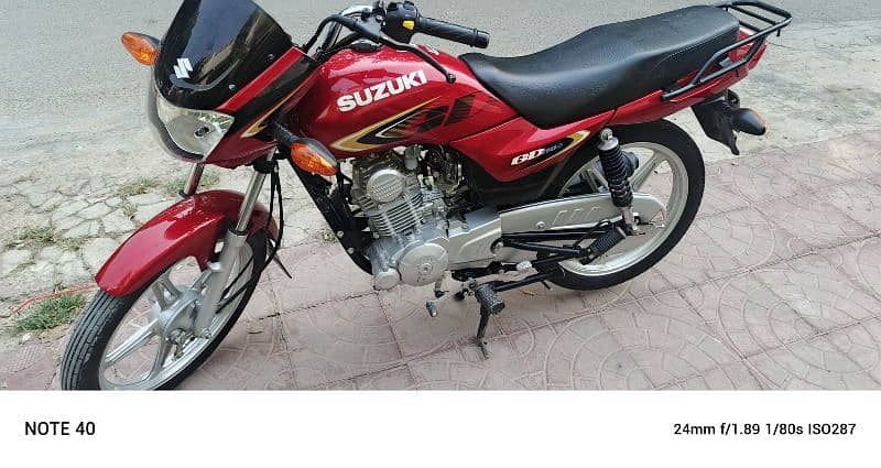 Suzuki gd 110s 2023model 12000 km perfect condition 0