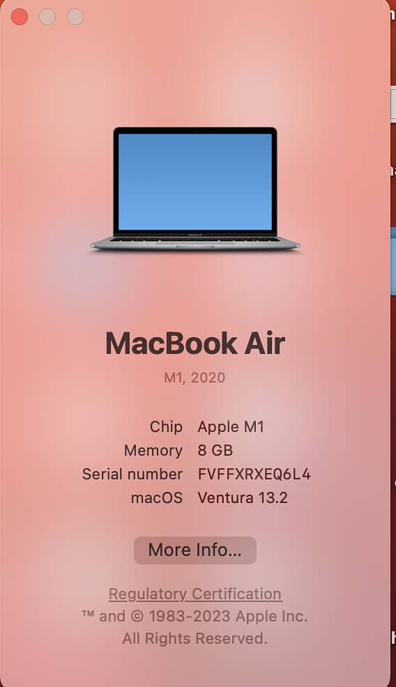 MacBook Air M1 8/256 2