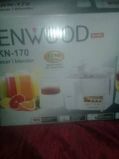 Kenwood juicer blendr